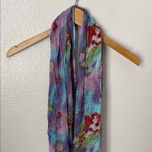 Disneyland Disney Parks little mermaid Ariel princess watercolor sheer scarf